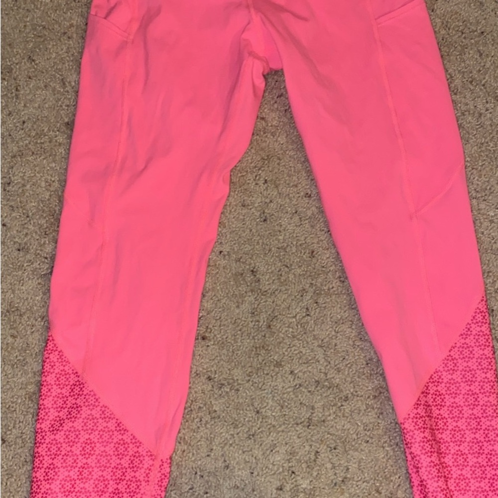 Zyia Pink Athletic Leggings